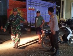 Jaga Situasi Kamtibmas Tetap Kondusif, Polsek dan Koramil Kahu Lakukan Patroli Bersama