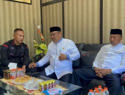 Temui Danyon Ichsan, Bupati dan Wakil Bupati Bone Pamit