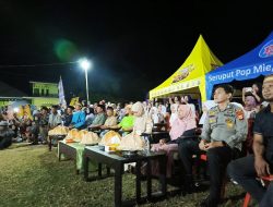 Bhabinkamtibmas Hadiri Pesta Panen, Gaungkan Kelurahan Pappolo Bangkit Kembali
