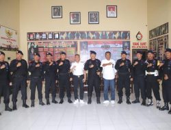 PJ Bupati Bone Kunjungi Mako Brimob Bone, Danyon Ichsan;Siap Amankan pemilu 2024