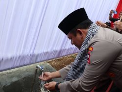 Bahagianya Warga Ciamis dapat Bantuan Sumur Bor dan  Paket Sembako dari Operasi NCS Polri