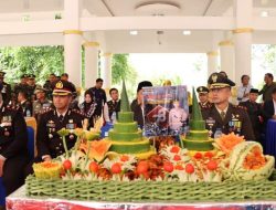 HUT TNI ke 78 Kapolres  Berikan Kejutan ke Dandim 1407/Bone