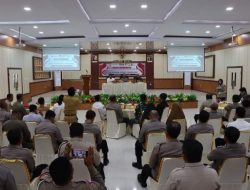 Rakord ” Mantab Brata 2023-2024 , Kapolres Bone Komitmen Pemilu Damai Bersama TNi Polri dan Pemerintah”