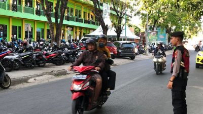 Sat Samapta Polres Wajo Laksanakan Commander Wish Pagi a