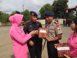 Danyon Ichsan Pimpin Apel Pelepasan Purna Bakti dan Personel Mutasi Yon C Pelopor