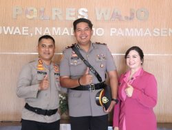 Kasat Reskrim Berpindah ini Pesan Kapolres Wajo