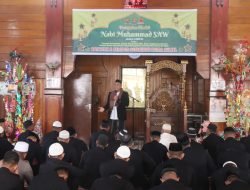 Peringatan Maulid Nabi Muhammad SAW 1444 H di Gelar di Masjid Babul Ichlas Mako Batalyon C Pelopor