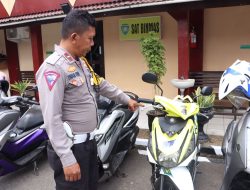 Sempat Viral Lakukan Standing di Jalan Raya Dua unit Motor di Amankan Sat Lantas Polres Soppeng