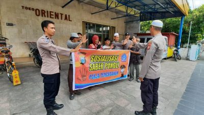 Cegah Pungutan Liar Dimasyarakat, Satuan Pembinaan Masyarakat Polres Bone Laksanakan Sosialisasi Saber Pungli