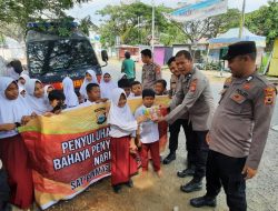 Satuan Pembinaan Masyarakat Polres Bone Gencar Laksanakan Sosialisasi Tentang Bahaya Penyalagunaan Narkotika