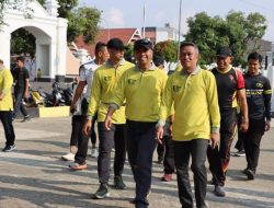 Kapolres Bone Ikuti Jalan Santai HKN ke 59