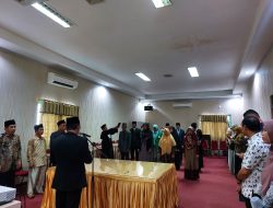 Mengambil Sumpah 15 Pejabat Akademik Rektor IAIN Bone Sampaikan ini