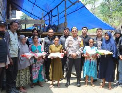 Tinjau Lokasi TPS Terjauh dan Baksos , Kapolres Soppeng Harap Pemilu Lancar dan Damai