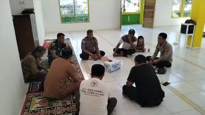 Sinergitas, 3 Pilar Kamtibmas Lakukan Problem Solving Kepemilikan Lahan Perkebunan di Dusun Laware