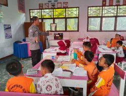 Sat Binmas Polres Bone berikan penyuluhan tentang Bullying di lingkungan SD Inpres 5/81 Tibojong Watampone