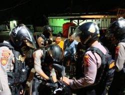 Rutinkan Patroli Malam, Sat Samapta Antisipasi Balapan Liar dan Kejahatan Malam