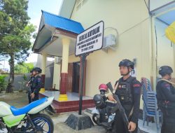 Jelang Natal dan Tahun Baru 2024, Brimob Bone Tingkatkan Intensitas Patroli Sasar Tempat Ibadah