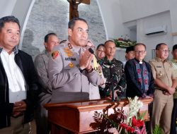 Kapolda Sulsel Beserta Forkominda Pantau Situasi Kamtibmas Malam Natal Tahun 2023 Di Makassar