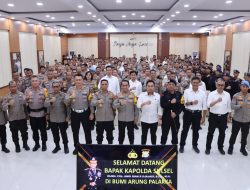 Kapolda Sulsel Irjen Pol Andi Rian R Djajadi, S.I.K Bersilaturahmi dengan Polres Bone