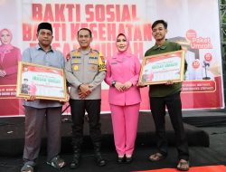 Kapolda Sulawesi Selatan Gelar Bakti Sosial, Bakti Kesehatan dan Pasar Murah