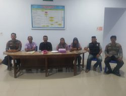 Bripka A.Wasil Lakukan Kunjugan Posko Pemilu, Guna Cegah Kriminalitas