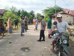 Hadir Ditengah Masyarakat, Bhabinkamtibmas Ini Ajak Warga Jaga Keamanan