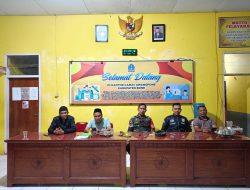 Anggota Polsek Awangpone Polres Bone Gelar Posko Terpadu Pemilu 2024