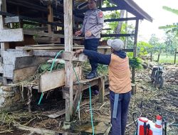 Kanit Binmas Polsek Palakka Sambangi Peternak Sapi, Ini yang Disampaikan