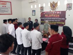 Hadir Dalam Pelantikan KPPS, Brigpol Citra Demmu Menegaskan Perannya Selaku Bhabinkamtibmas