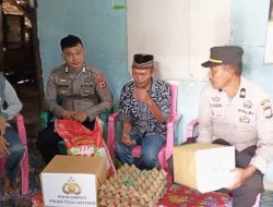 Polisi Simpati, Berbagi dan Bersilaturahmi Dengan Warga