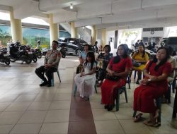 Polda Sulsel Gelar Minggu Kasih bersama Jemaat Toraja Bawakaraeng Makassar