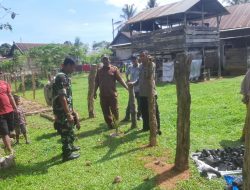 Bersama Babinsa Dan Pemerintah Desa, Bhabinkamtibmas Lakukan  Mediasi  Problem Solving