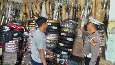 Satlantas Polres Bone Gencar Laksanakan Sosialisasi Kamseltibcar Lantas