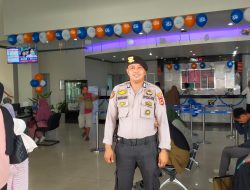 Pengamanan di Bank BRI KCP Watampone, Personil Satsamapta Tingkatkan Pengawasan