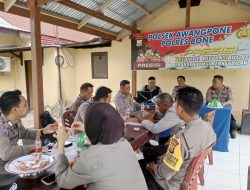 Supervisi Satbinmas Polres Bone di Polsek Awangpone, Ini Penekanannya