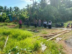 Ibu Bhabin Bersinergi dengan PPS, Mengecek Kesiapan Lokasi TPS Menjelang Pemilu