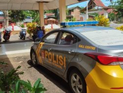 Mobil Patroli Polsek Patimpeng Disiagakan di Posko Pemilu, Ini Tujuannya