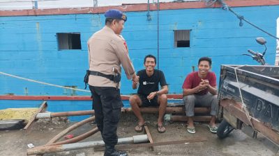 Pantau Aktivitas Masyarakat di Pelabuhan Rakyat Bajoe, Satpolairud Polres Bone Sampaikan Ini