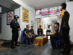 Pastikan Logistik Pemilu Aman, Kapolsek Amali Perketat Penjagaan