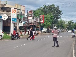 Pengaturan di Pagi Hari, Kasat Samapta Polres Bone: Berikan Rasa Aman