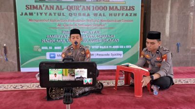 Polisi Hafidz Polres Bone Menyemarakkan Sima’an Hafalan Al-Qur’an di Sulawesi Selatan