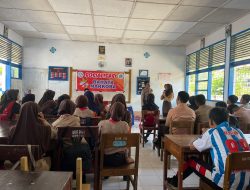 Peduli Generasi Bangsa, Wakapolsek Ulaweng Penyuluhan Narkoba di SMP 1 Ulaweng