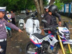 Operasi Keselamatan, Satlantas Polres Bone Jaring Sejumlah Pelanggar Lalu Lintas