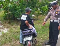 Operasi Keselamatan, Satlantas Polres Bone Edukasi Pelanggar Lalu Lintas
