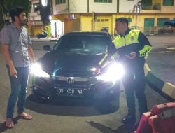 Polisi Lantas di Bone Tindak Pengguna TNKB dan Knalpot Tidak Sesuai Spektek
