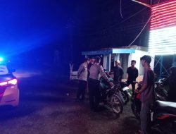 Polsek Cina Tingkatkan Patroli Malam, Tekan Kriminalitas Pada Malam Hari