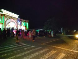 Wujud Pelayanan, Polsek Lapri Lakukan Pengamanan Shalat Tarawih