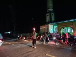 Pastikan Shalat Tarawih Berjalan Lancar dan Aman, Polisi Lakukan Pengamanan