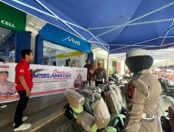 Ops Keselamatan, Satlantas Polres Bone Sasar Penjual Sepeda Listrik Sosialisasi