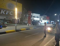 Pimpin Patroli Malam, KA SPKT II Polsek Tanete Riattang: Demi Menjaga Kamtibmas Kondusif
